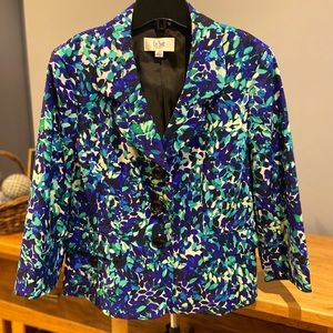 Brilliant Blue Green Jacket